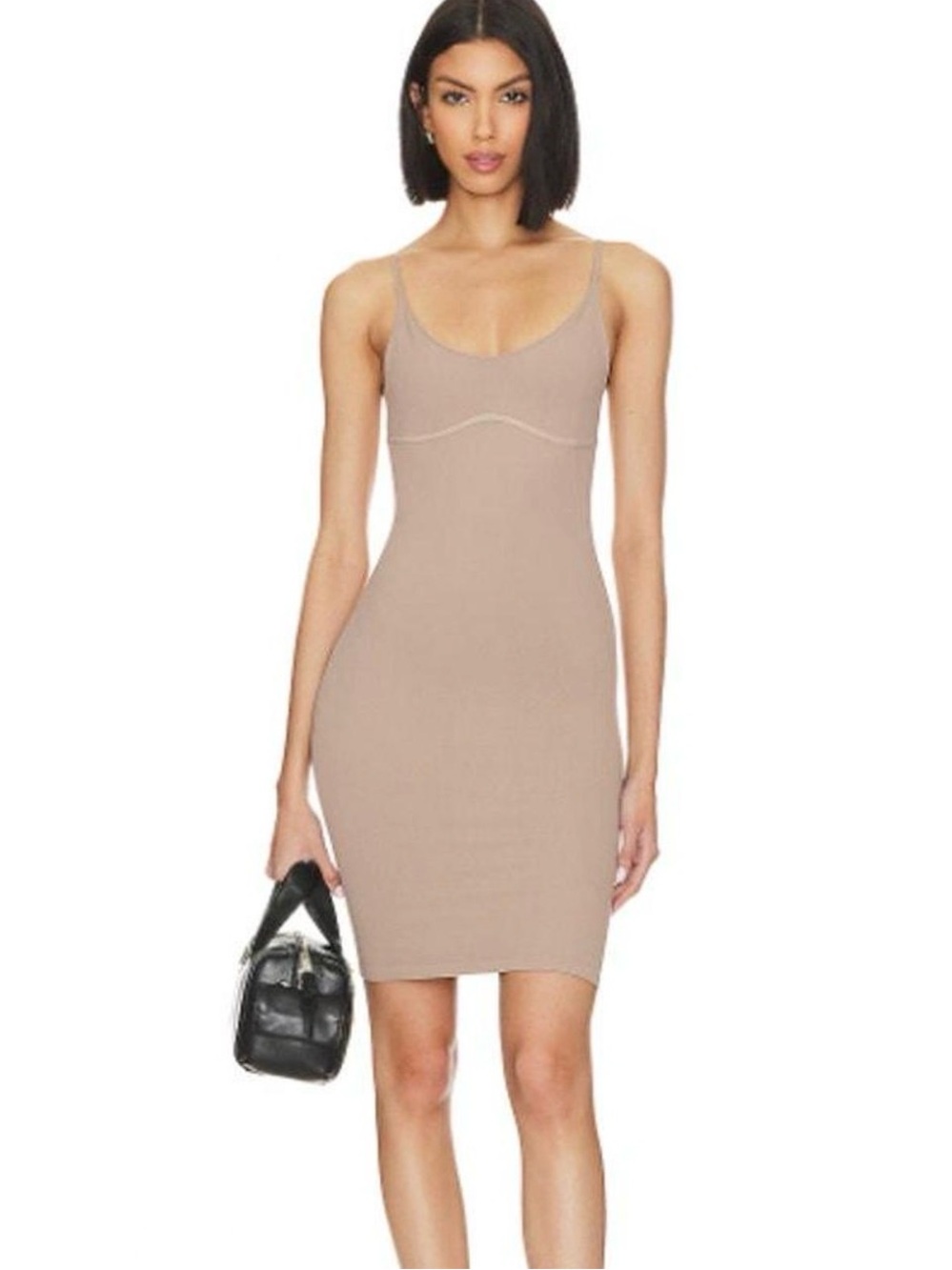 Free People Intimately FP Meg High Platform Mini Slip Dress | Etherea Mauve